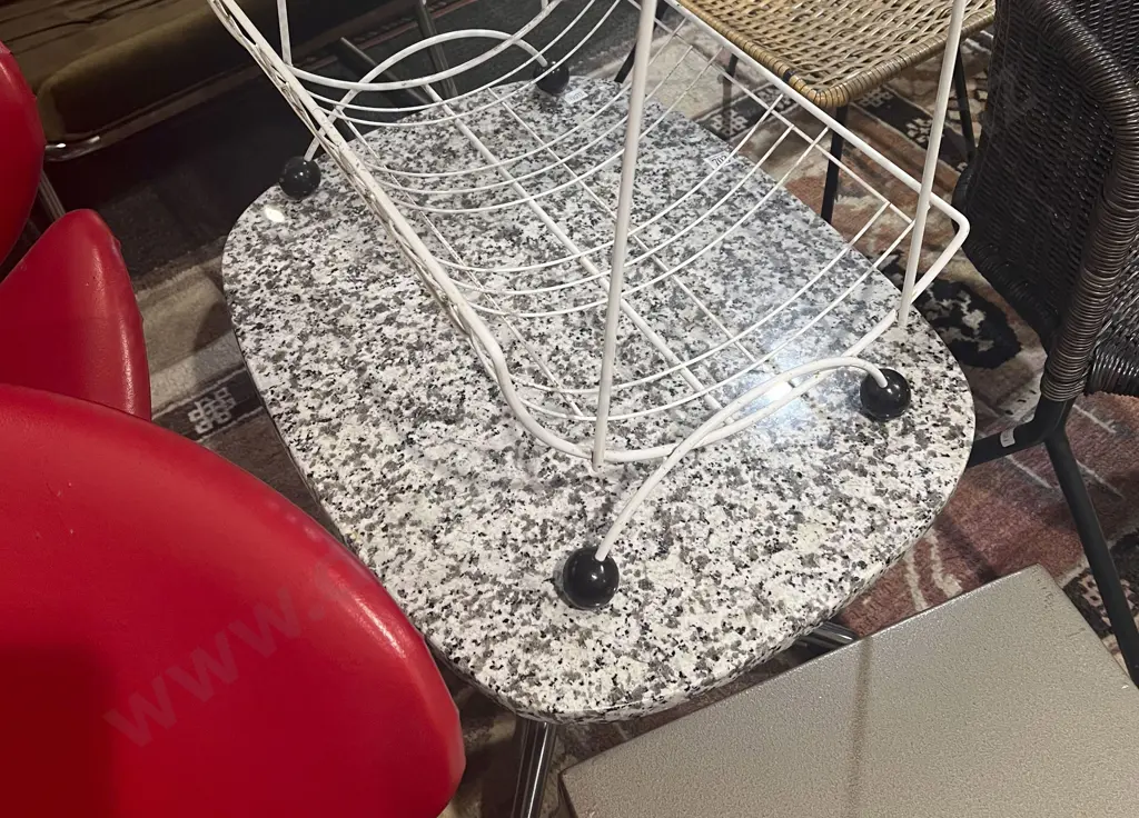 Marble Top Side Table Image 1++