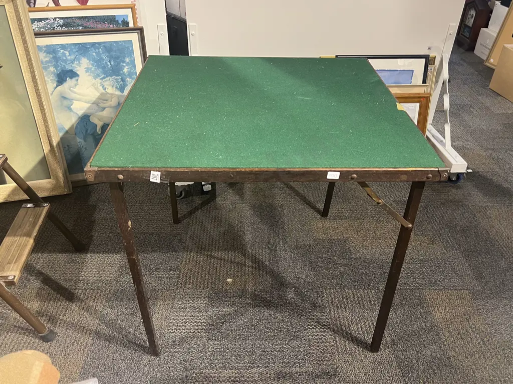 Folding Card Table Image 1++