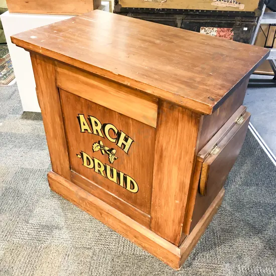 Vintage Single Drawer Merchants Stand "Arch Druid"