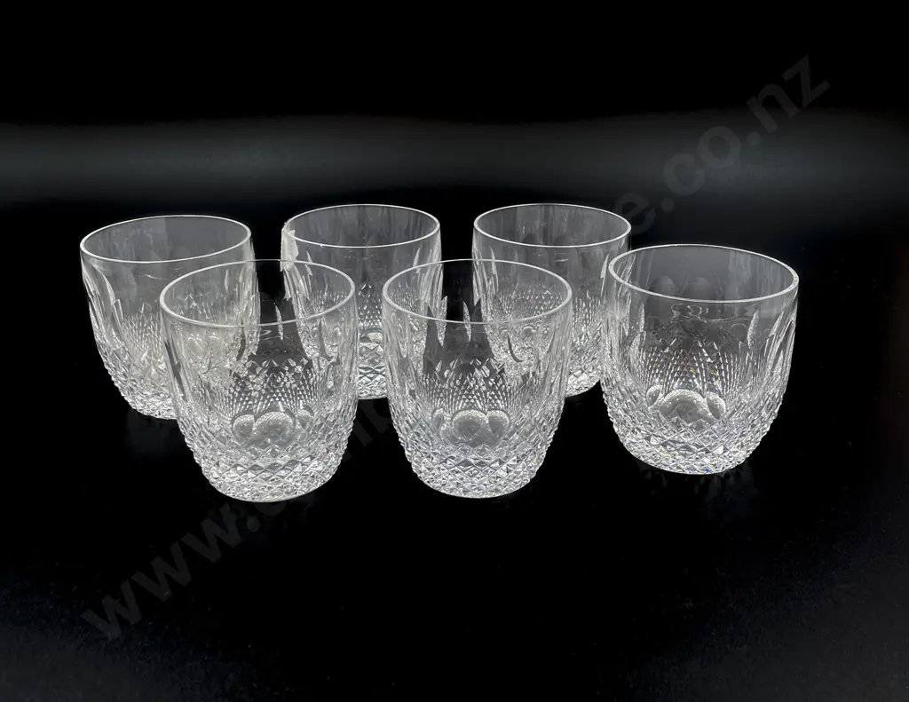 Six Waterford Crystal Tumblers Image 1++