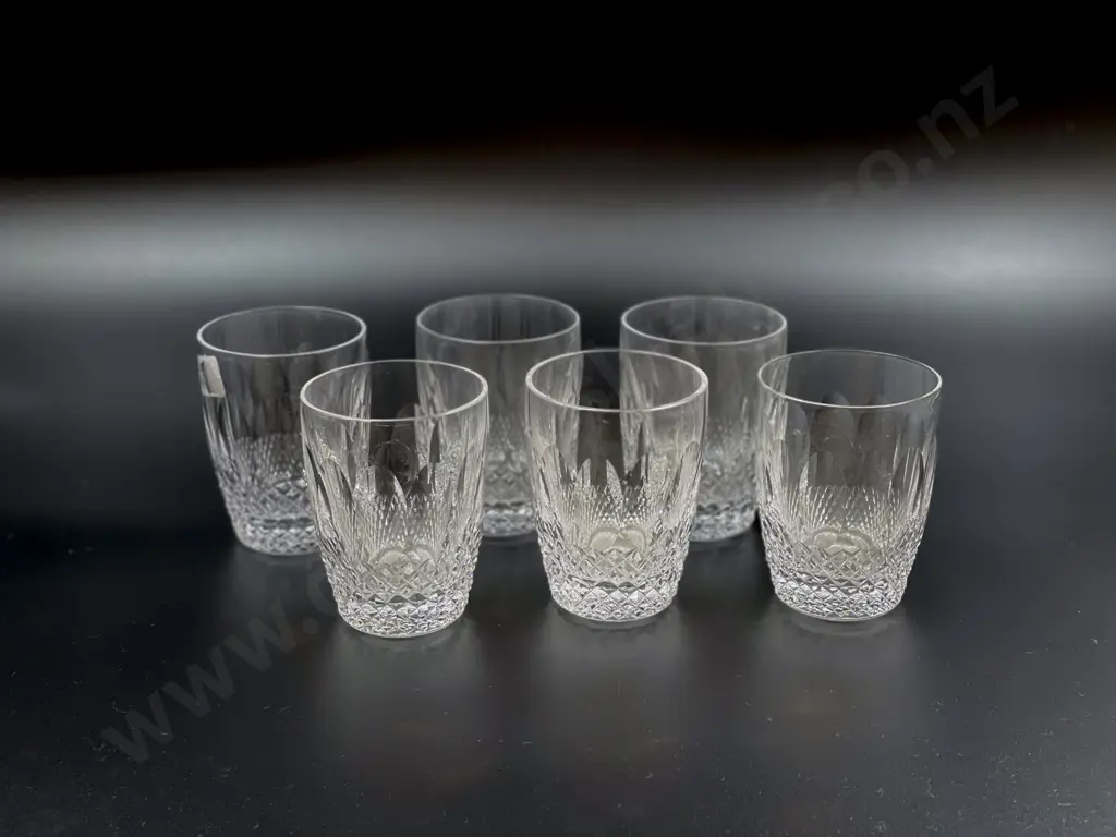 Six Waterford Crystal Small Tumblers Image 1++