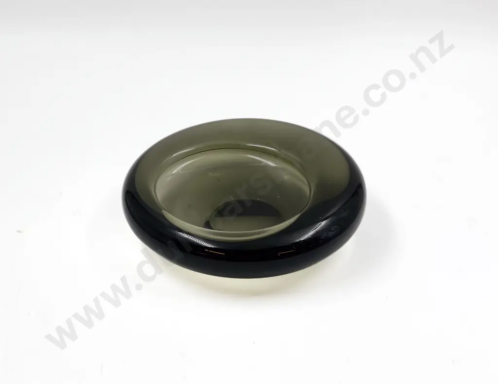 Holmegaard Smoked Glass Dish Image 1++