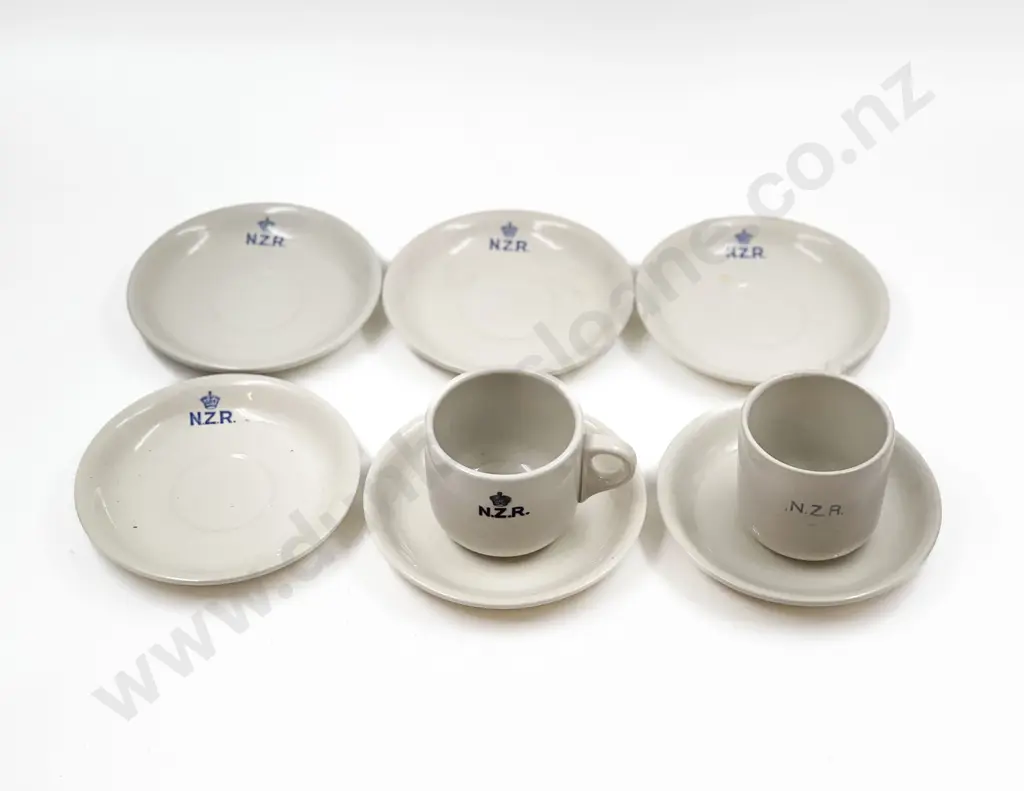 Crown Lynn NZR Cup & Saucer and Assorted Similar Image 1++