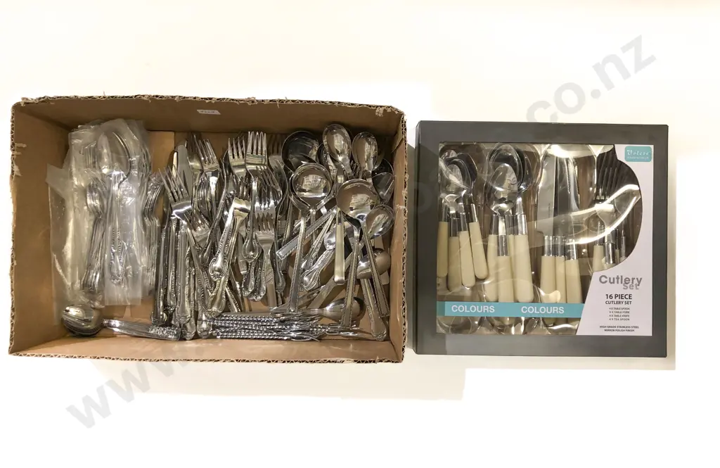 Modern Boxed Cutlery Set & Assorted Cutlery Image 1++
