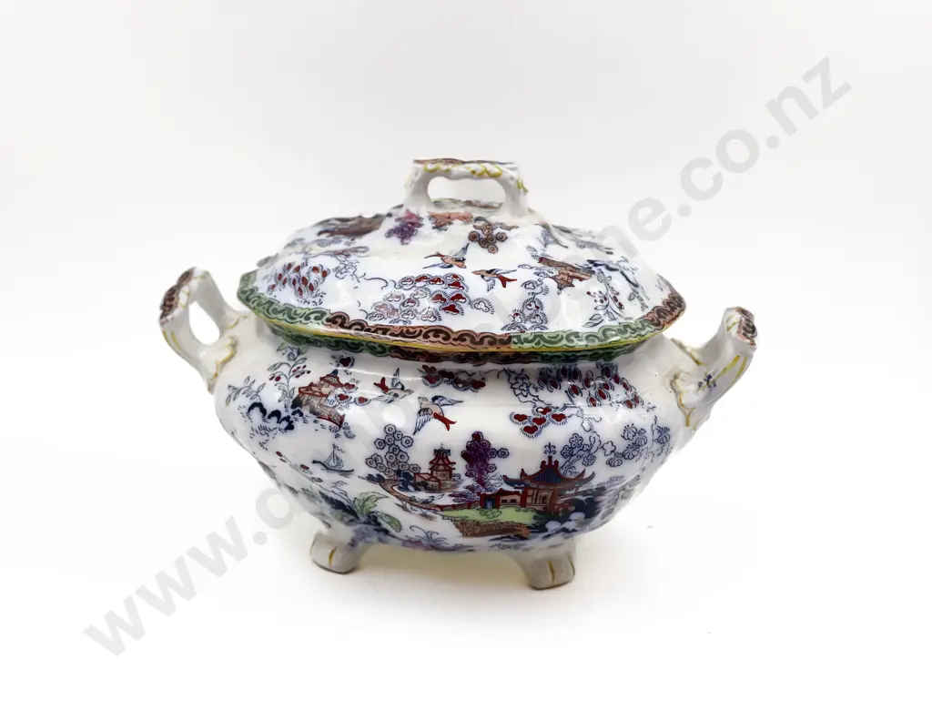 Staffordshire Double Handled Tureen Image 1++