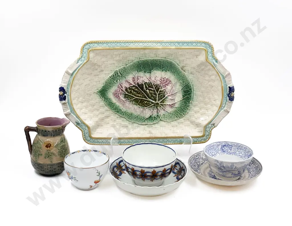 Majolica Tray together with Assorted Image 1++