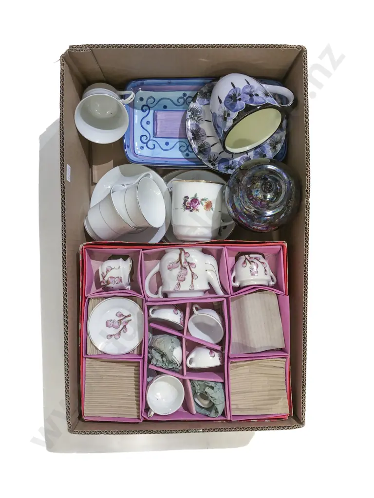 Quantity of Assorted China incl Two Boxed Children's Teasets Image 1++
