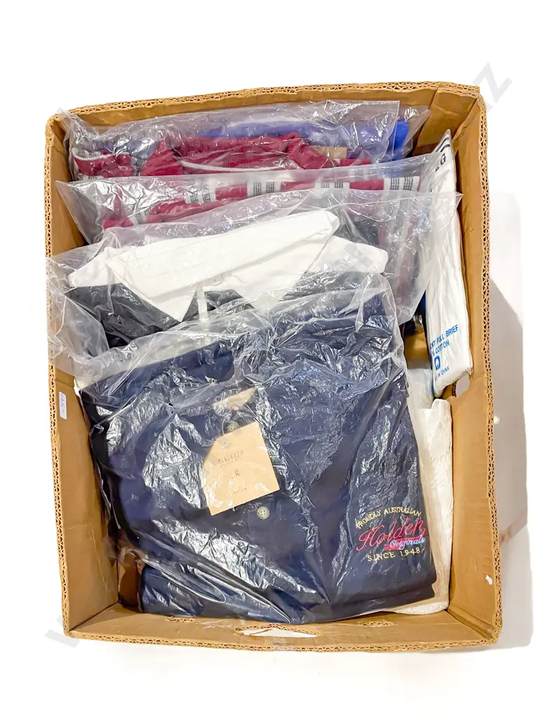 Quantity of Assorted Vehicle Branded Polo Shirts etc including Holden Image 1++