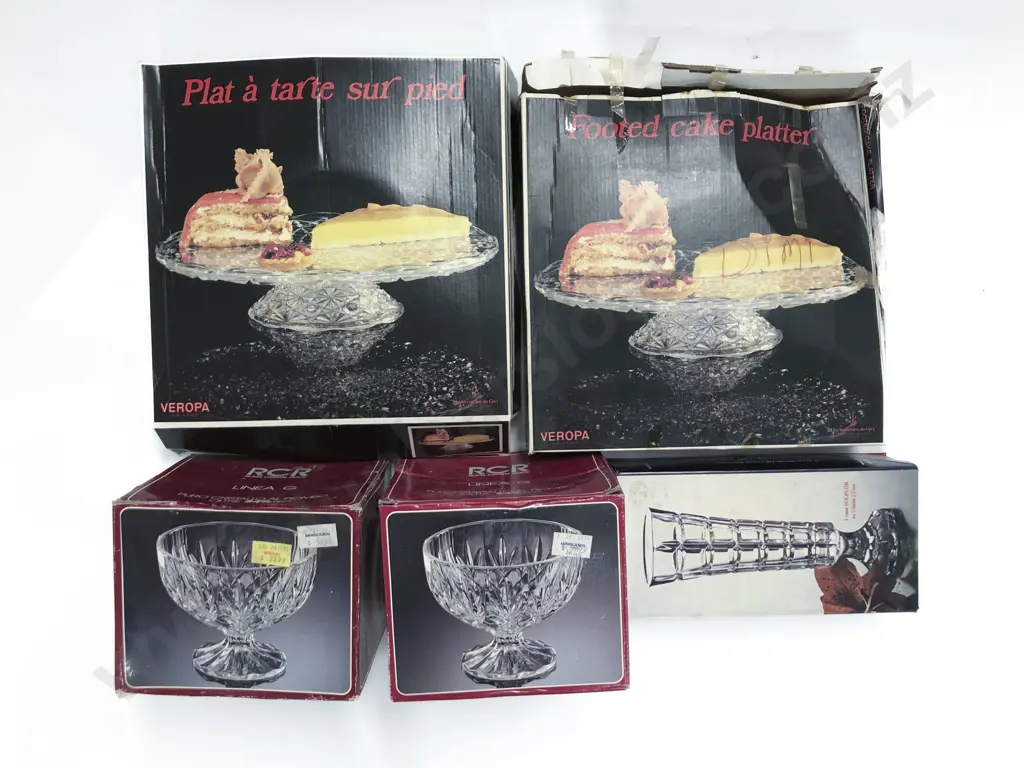 Quantity of Assorted Boxed Crystal & Glassware Image 1++