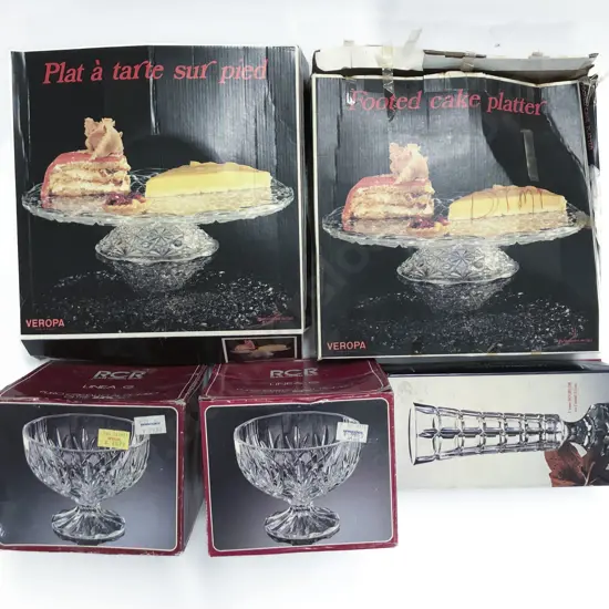 Quantity of Assorted Boxed Crystal & Glassware