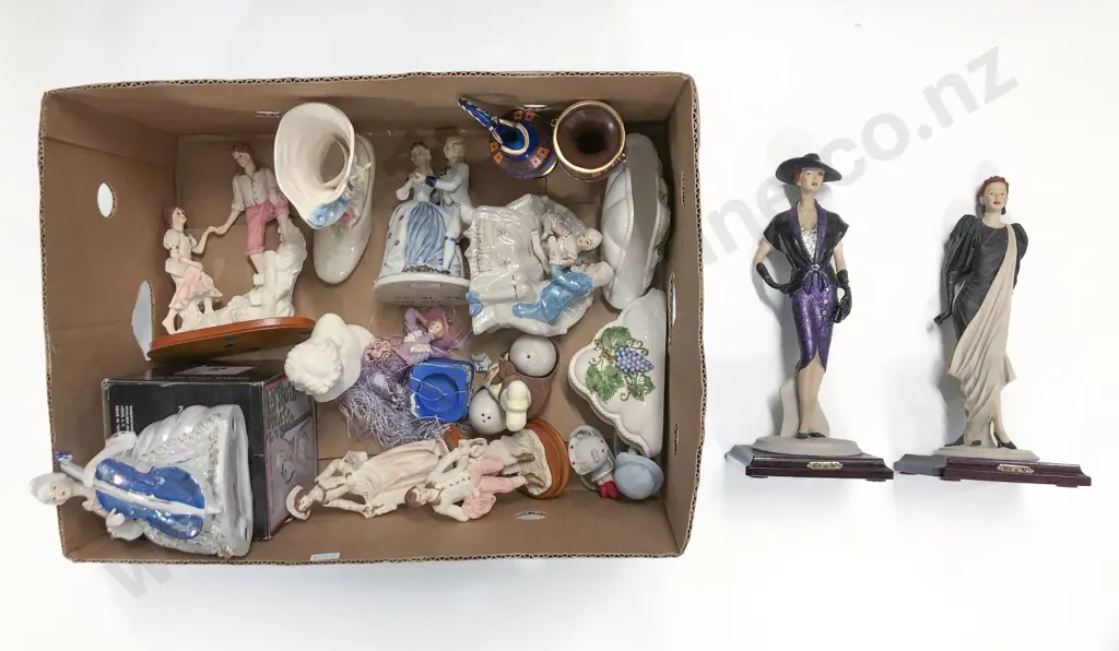 Quantity of Assorted China Figures etc Image 1++
