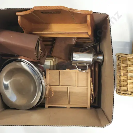 Three Boxes of Decorative Homewares etc
