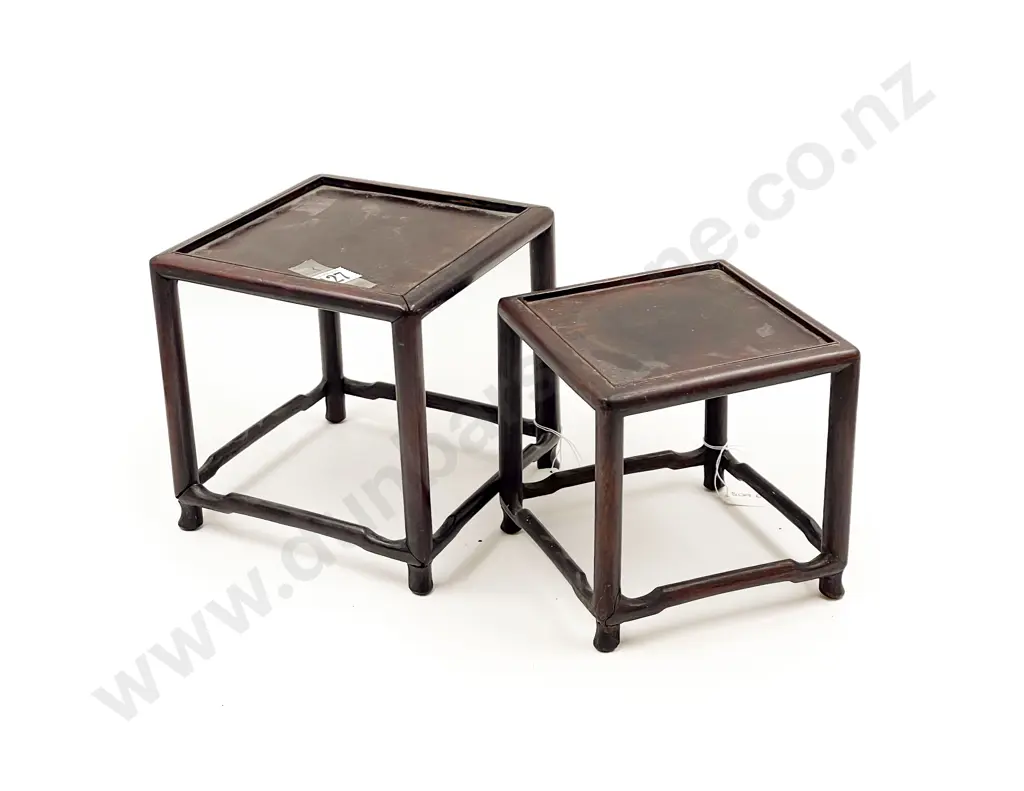 Graduated Pair of Vase Stands Image 1++