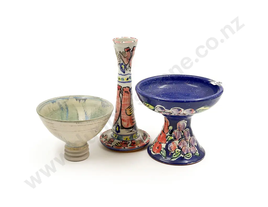 Two Glazed Terracotta Items by Estuary Arts & Other Image 1++