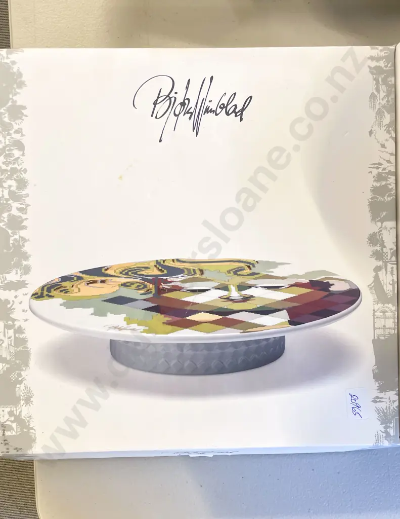 Bjorn Wijnblad Cake Stand in Original Box Image 1++