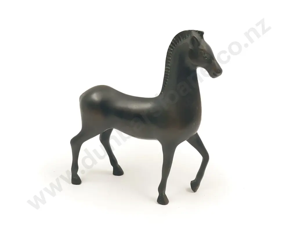 Mid Century Metal Stylised Horse Figure Image 1++