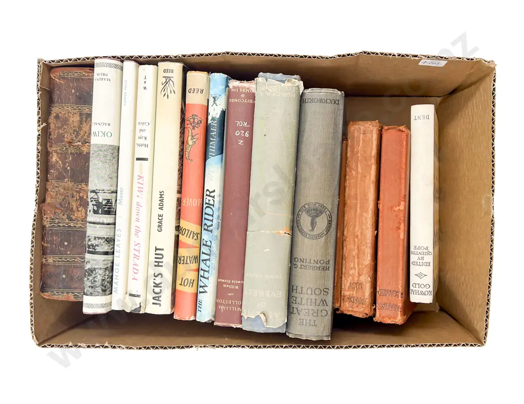 Box of Assorted Books Image 1++