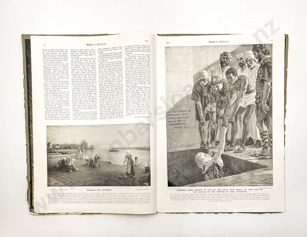 Two Vintage Bibby's Annuals - 1914 & 1918 Image 1++