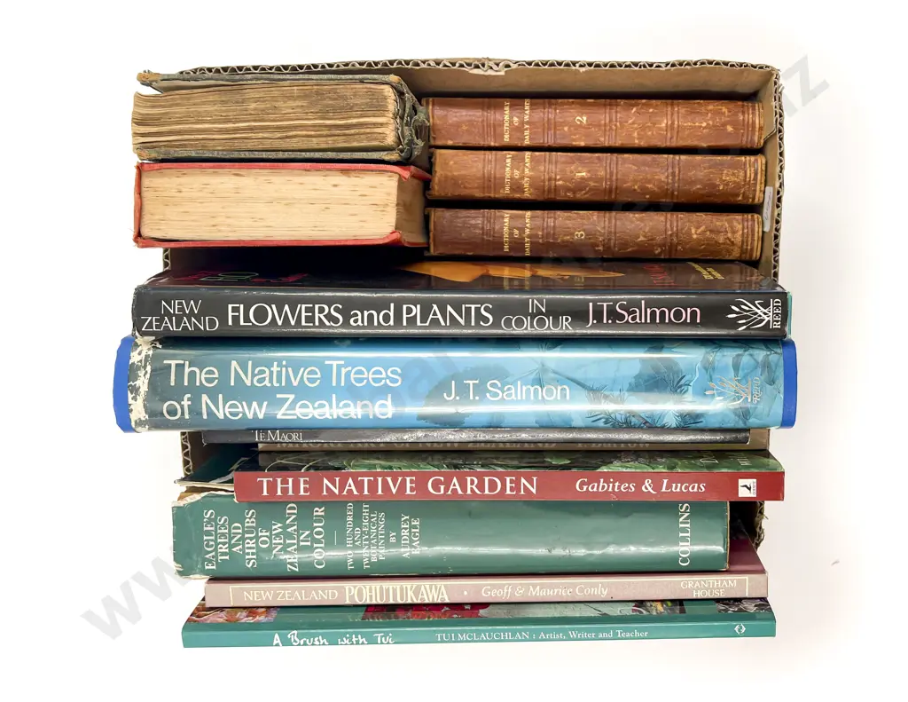 Box of Assorted Horticultural Reference Volumes Image 1++