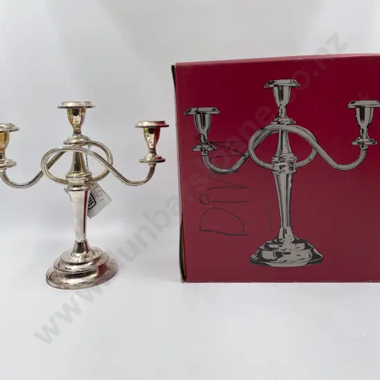 Pair of Boxed S/P Candelabras and Two Boxed Kitchen Tool Sets