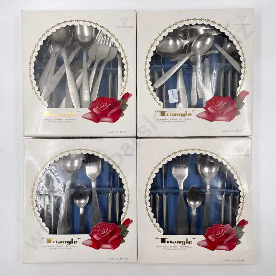 Eight Assorted Box Sets of Cutlery