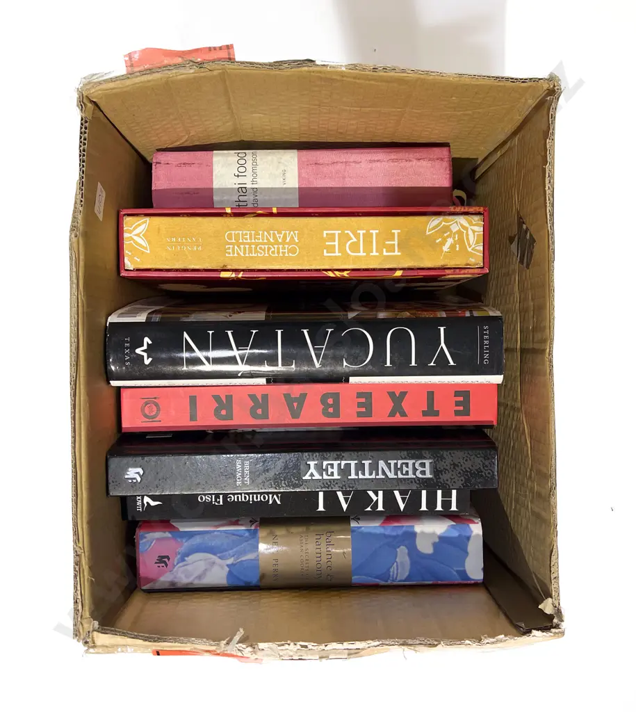 Box of Assorted Modern Cook Books Image 1++