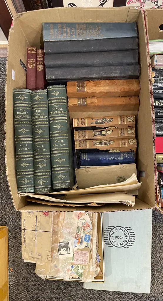 Box of Assorted Vintage Books Image 1++