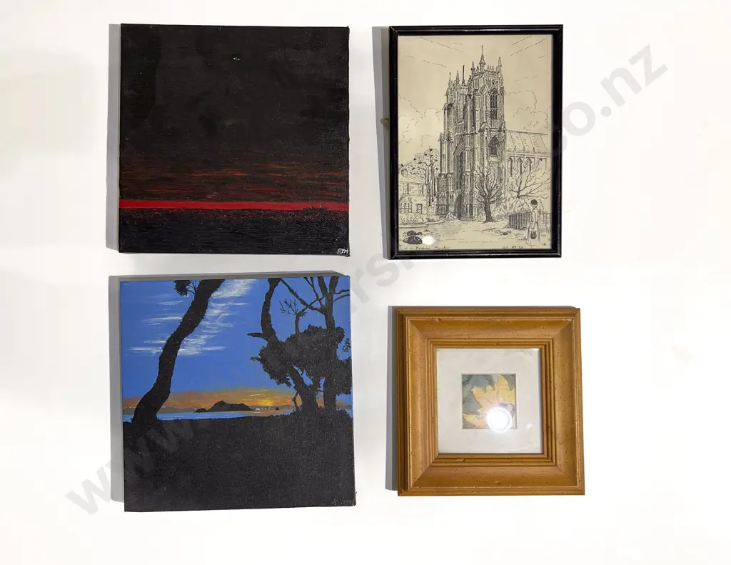 Box of Assorted Artworks Image 1++