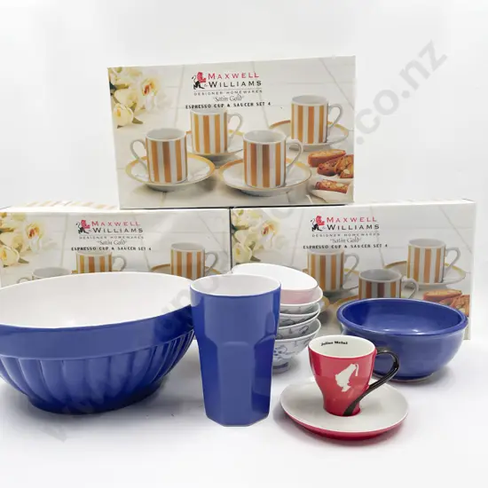 Quantity of Assorted Modern China