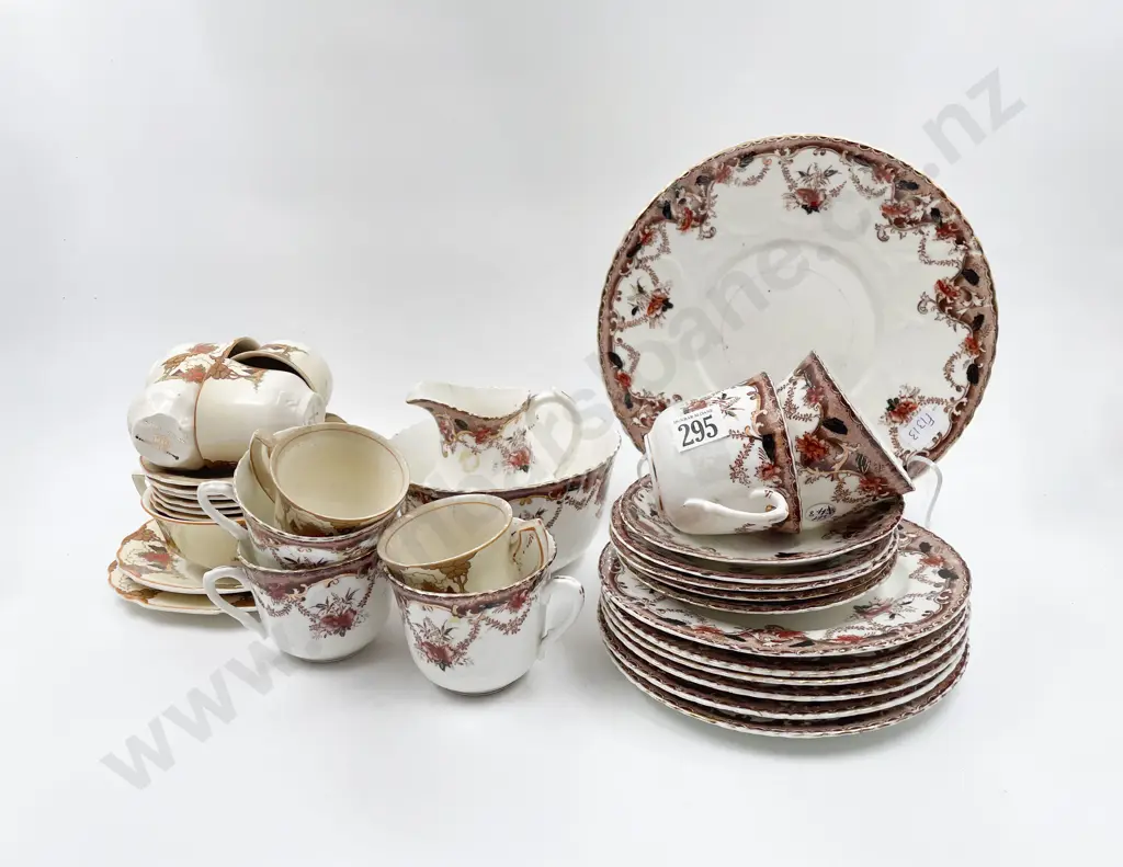 Two Part Fancy China Teasets etc Image 1++