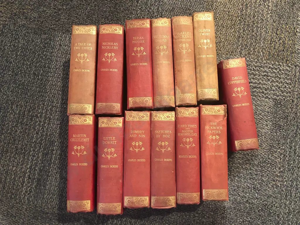 Quantity of Assorted Charles Dickens Volumes Image 1++