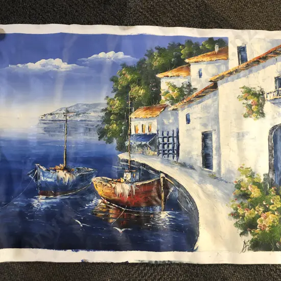 Quantity of Assorted Unused Printed Pattern Tapestries for Embroidery