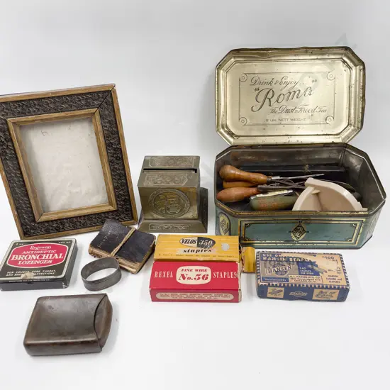 Two Boxes of Assorted Vintage Collectibles & Books