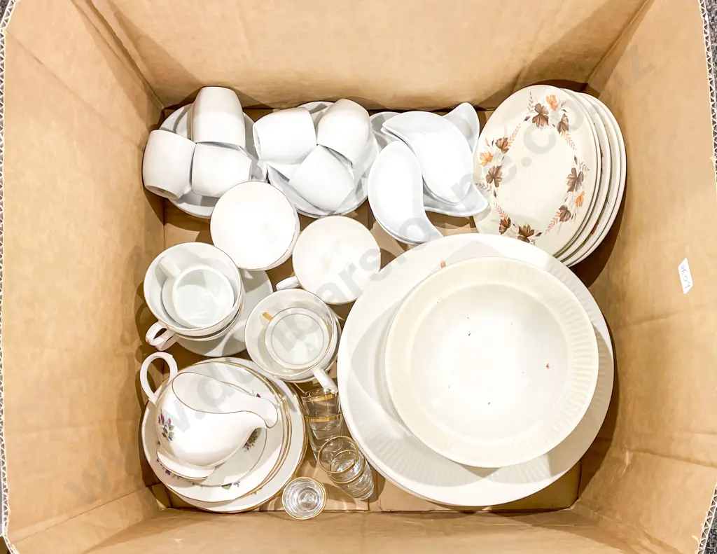 Box of Assorted China etc Image 1++