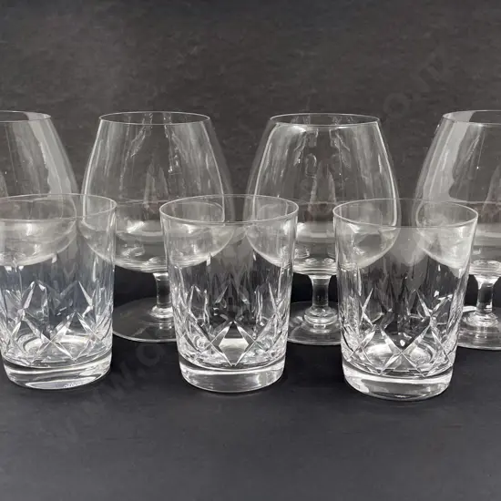 Small Quantity of Assorted Crystal & Glassware incl Stuart