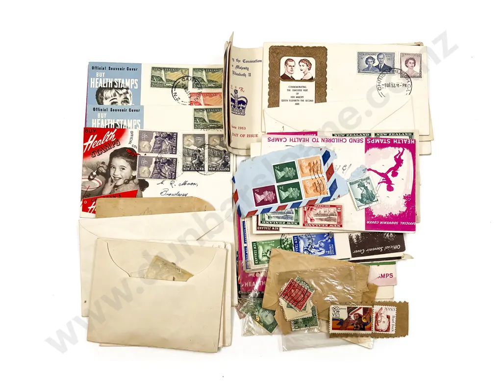 Quantity of Assorted Vintage Stamps & Envelopes etc Image 1++