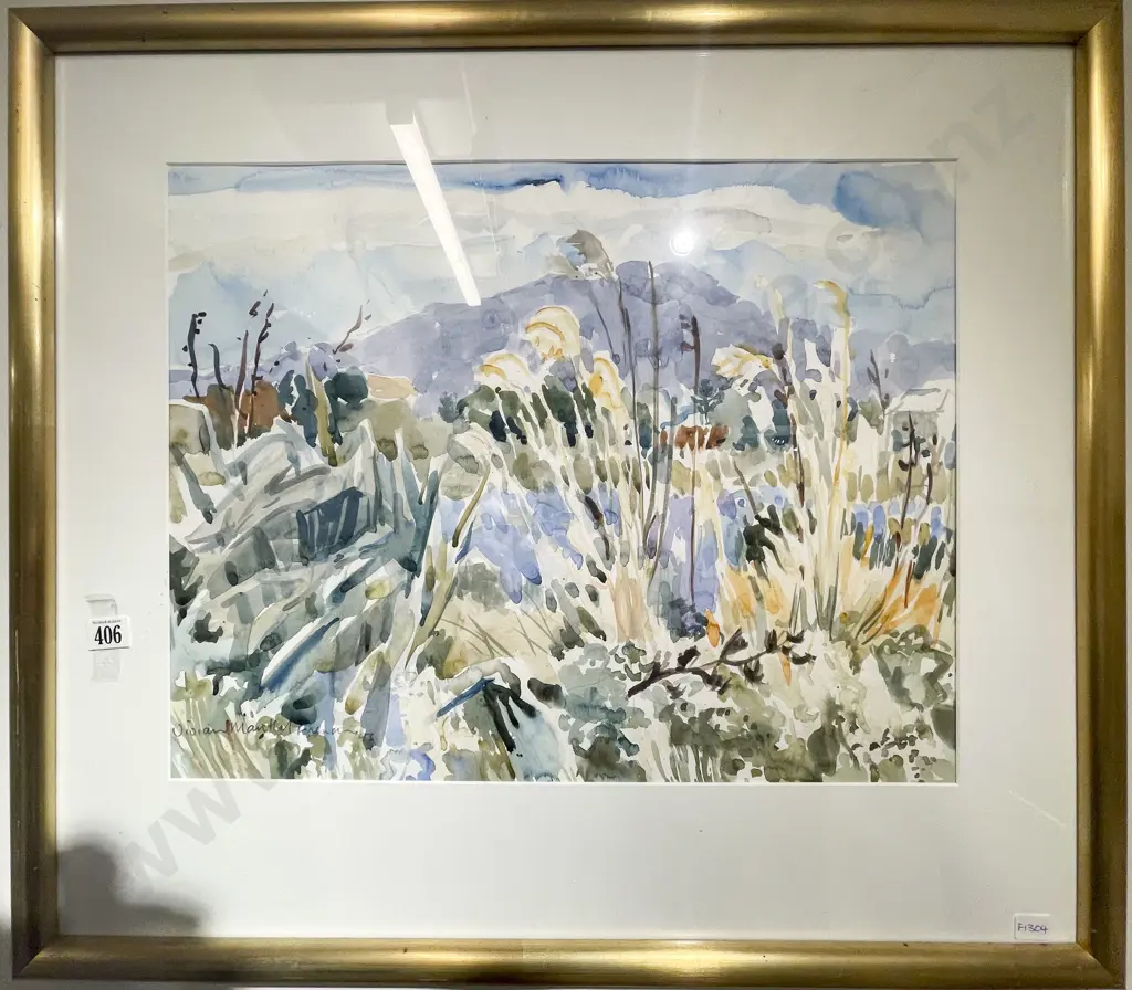 Vivian Manthel-French - Toi Toi - Watercolour on Paper Image 1++