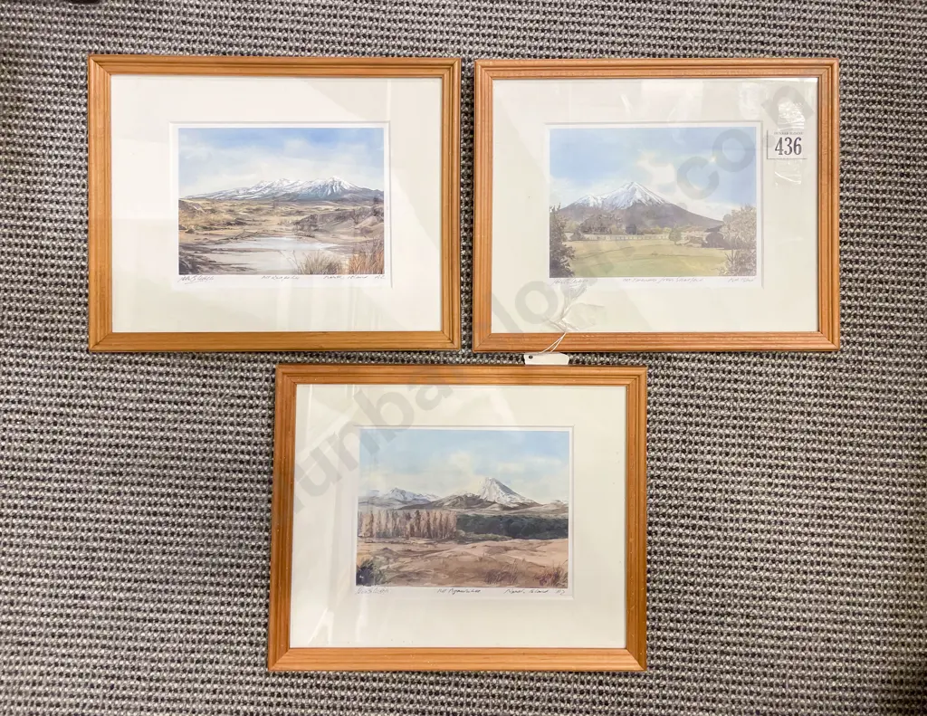 Three Small Peter G. Leitch Prints Image 1++