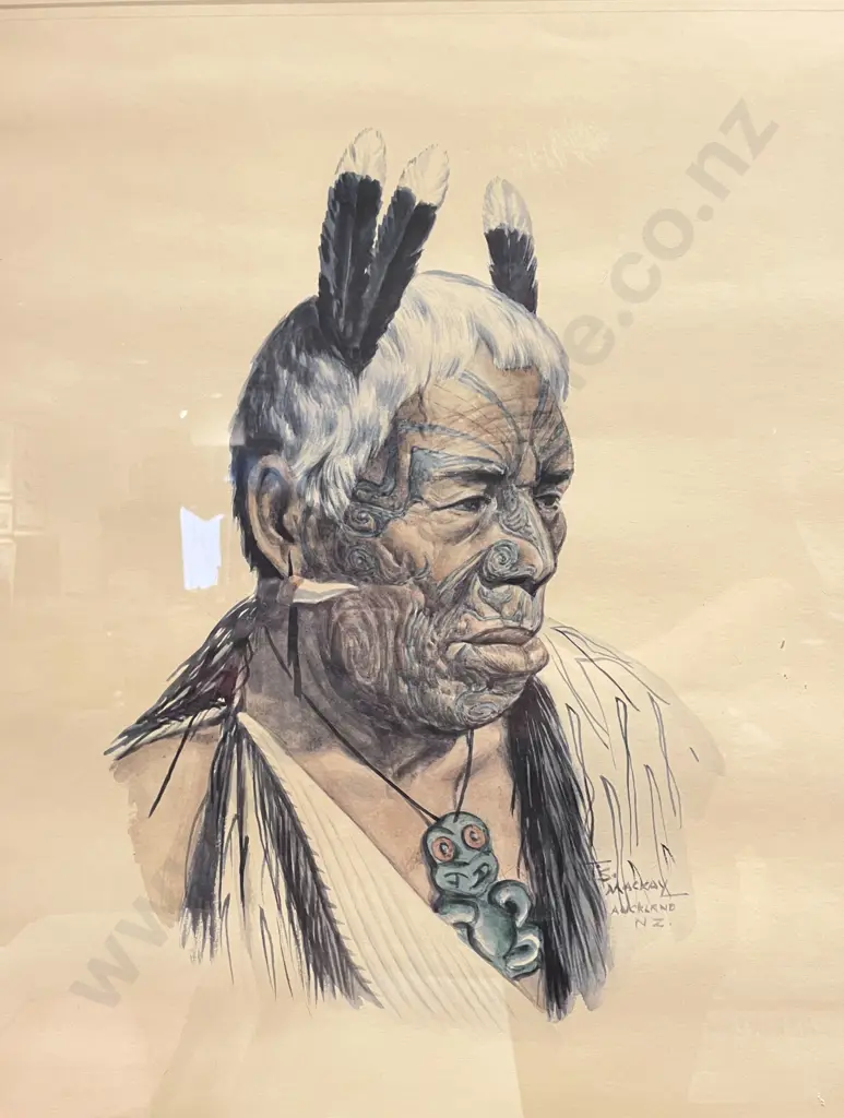 T.S. Mackay - Portrait Print Image 1++