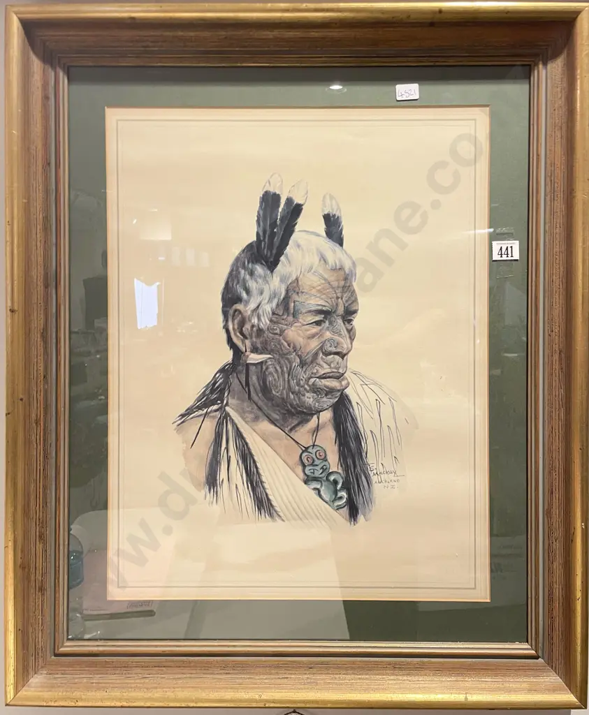 T.S. Mackay - Portrait Print Image 1++