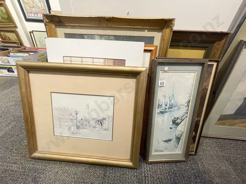 Eight Assorted Prints Image 1++