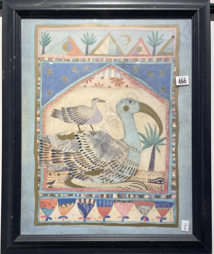 Jane Kay - Mixed Media Bird Study Image 1++