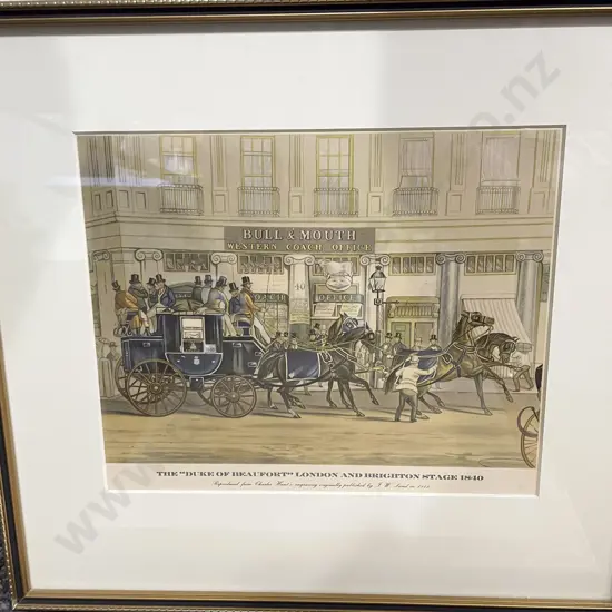 Set of Three Historical Prints