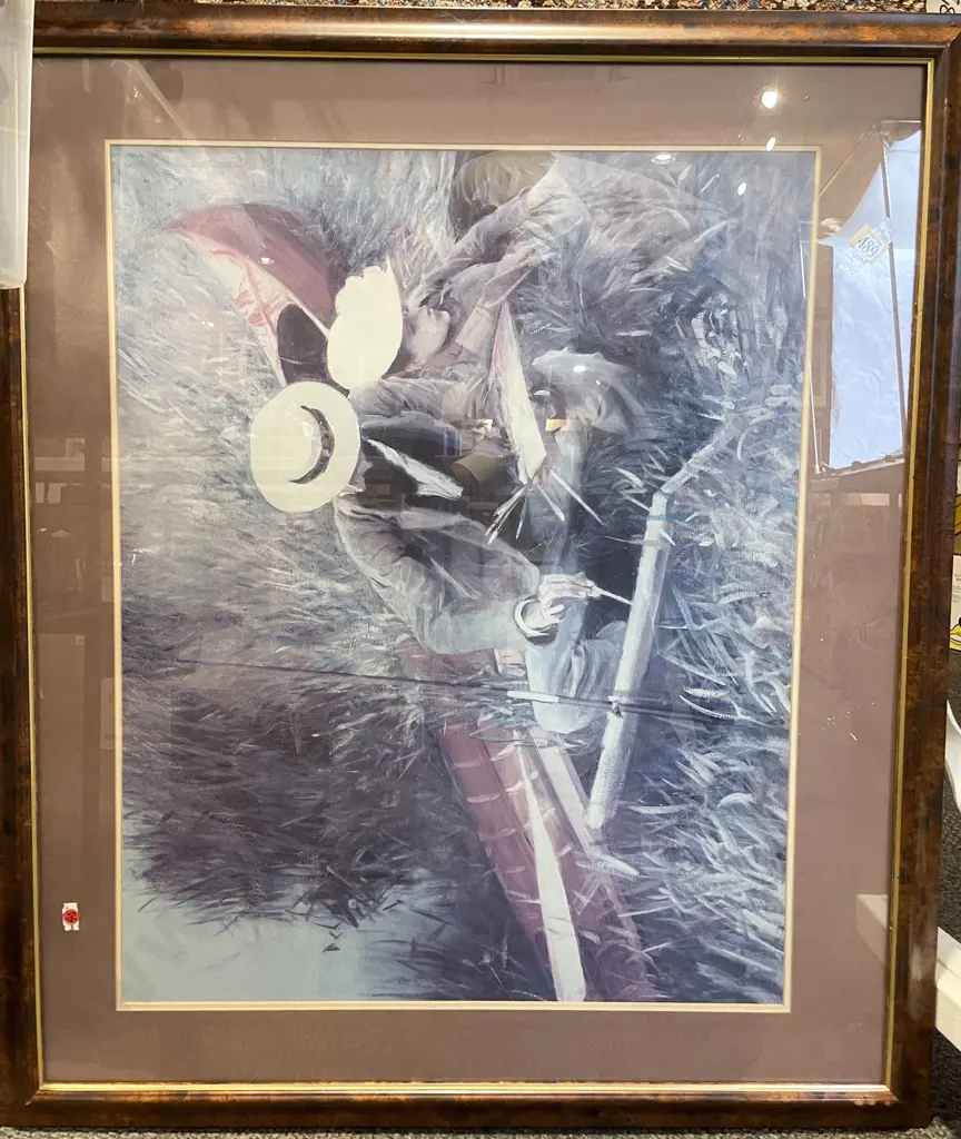 Large Decorative Framed Print Image 1++
