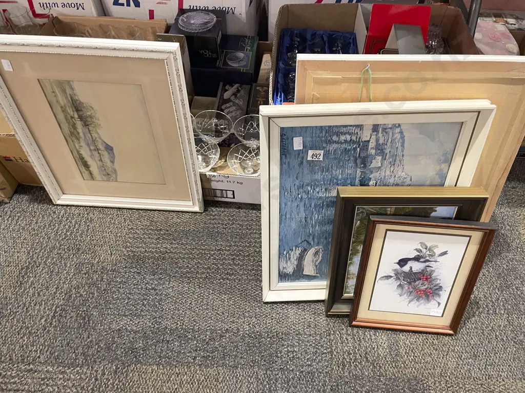 Five Assorted Prints & Originals Image 1++