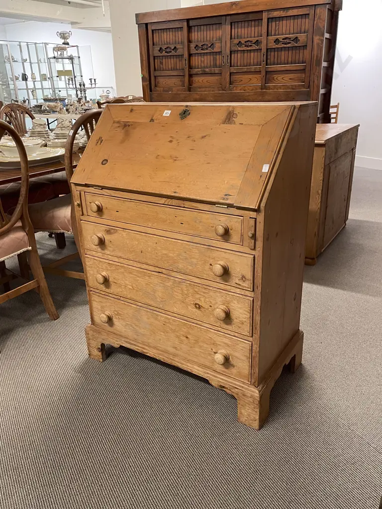 C19th Pine Bureau Image 1++