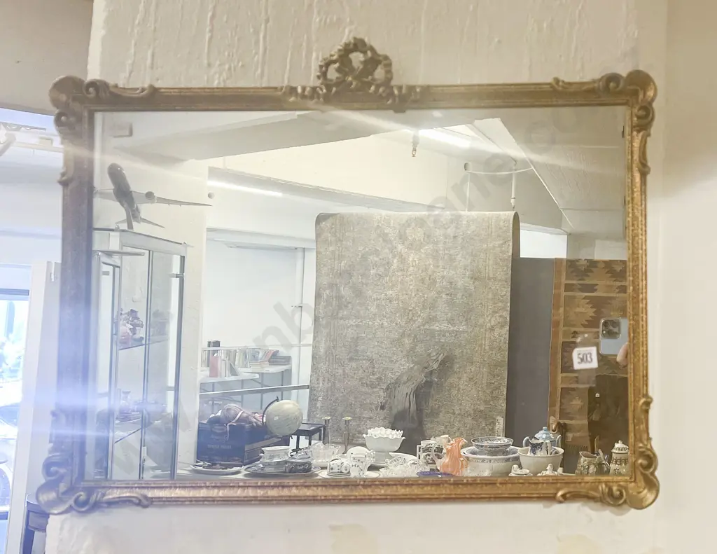 Gilt Framed Wall Mirror Image 1++