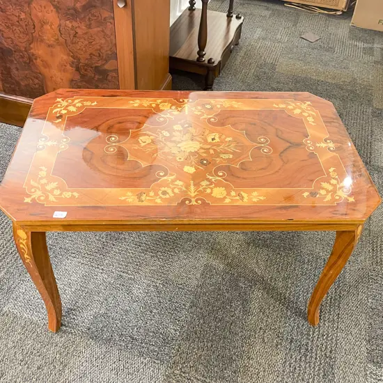 Italian Inlaid Coffee Table