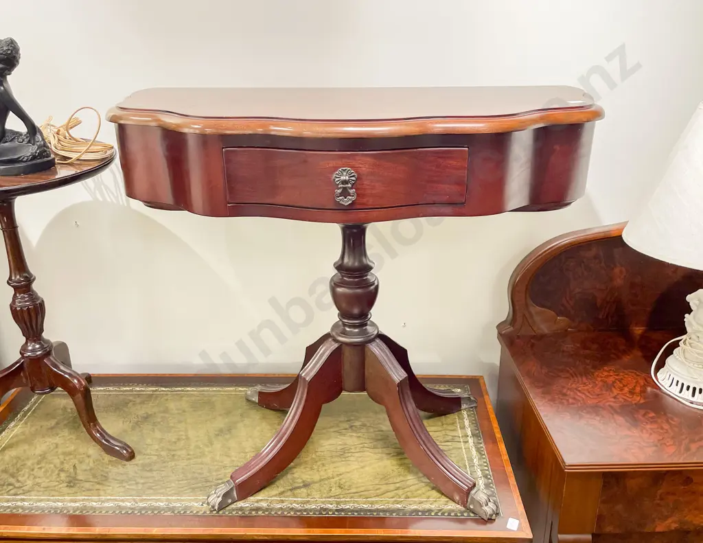 Tripod Based Wine Table together with Reproduction Hall Table Image 1++
