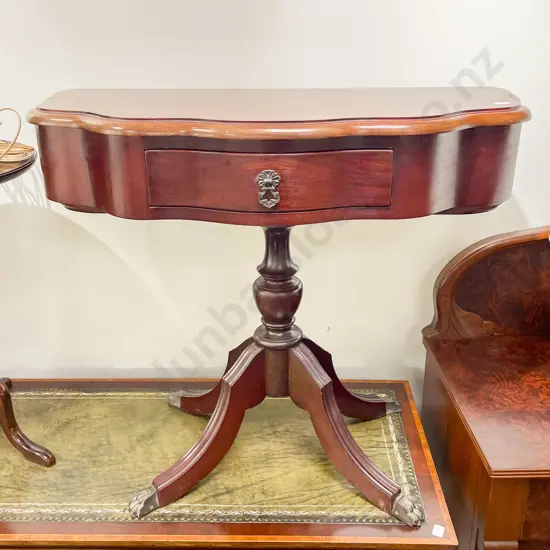Tripod Based Wine Table together with Reproduction Hall Table